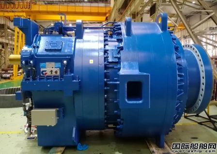 重齒公司交付中國海裝首臺(tái)6.2MW齒輪箱